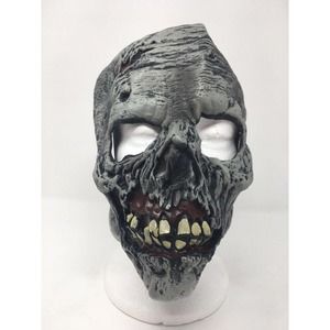 California Costume Collections Inc. Zombie Skeleton Bloody Horror Face Mask